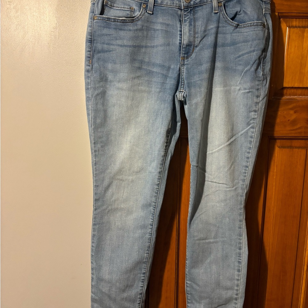 Sonoma Women's Skinny Jeans - Light Blue